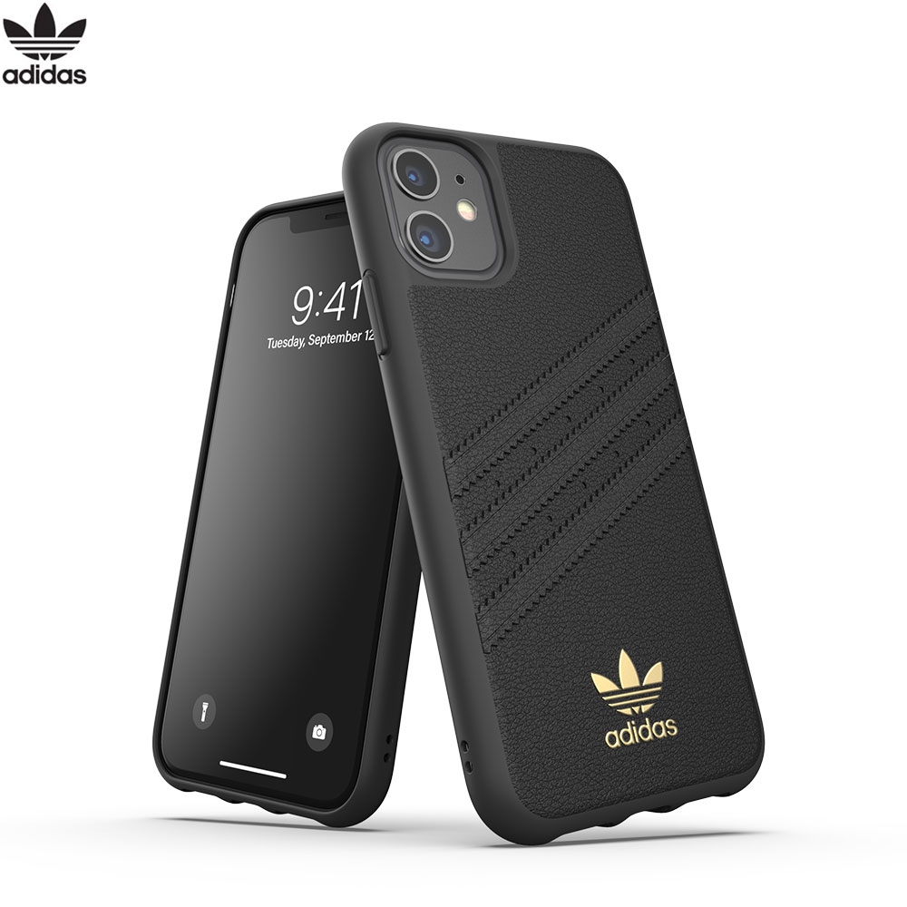 iPhone 11 Hülle Moulded PU Leder Premium (36377) - Schwarz