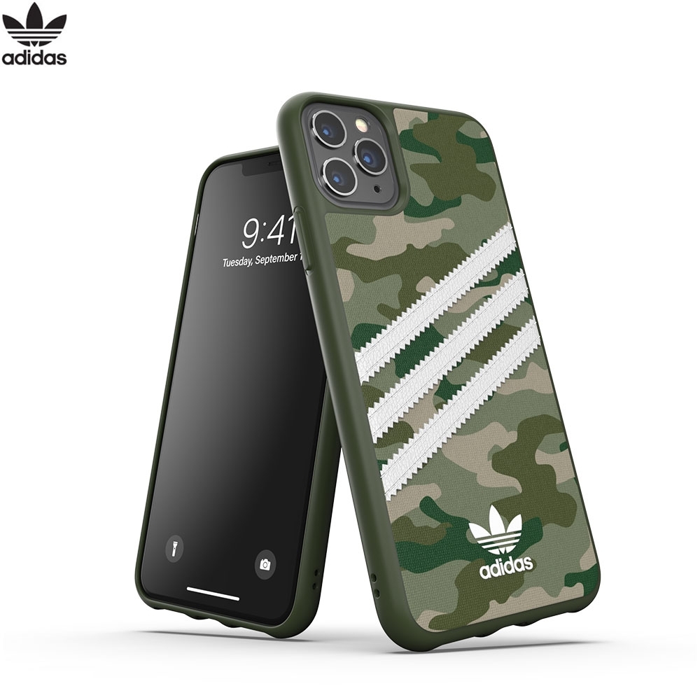 iPhone 11 Pro Moulded Case Camo Woman Stoff Hülle (36375) - Grün