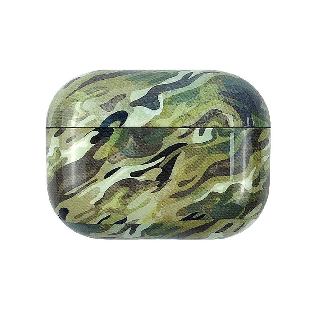 Image of AirPods Pro Hardcase Schutzhülle Abdeckung - Blätter Camouflage bei Apfelkiste.ch