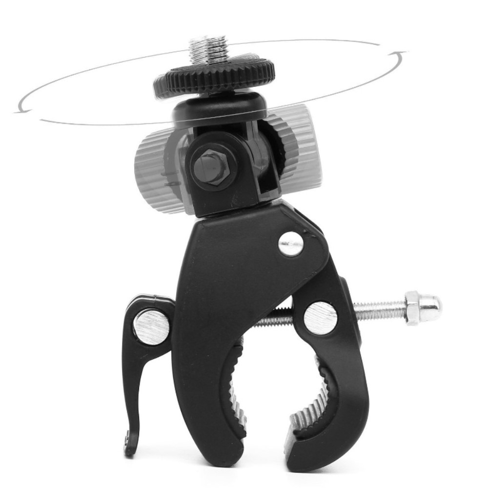Robuste Fahrradlenkerhalterung Aus Aluminium 31,8 Mm – Kompatibel Mit GoPro Hero4/3+/3/2/1