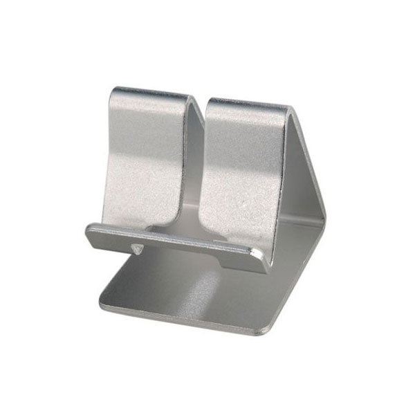 Image of Universal Aluminium Ständer Halter für Handy und Tablet - Silber bei Apfelkiste.ch