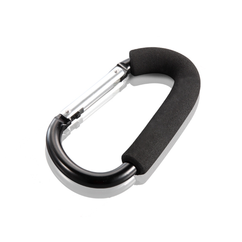Aluminium XL Karabiner Haken Kinderwagen (14cm)