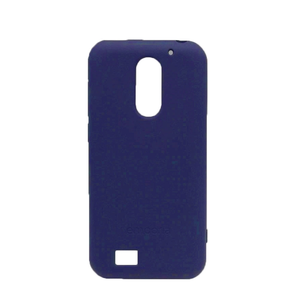 Image of Emporia - Smart 4 Gummi Case Hülle Soft-Touch (SC-TP-S4-BL) - Dunkelblau (Matt) bei Apfelkiste.ch