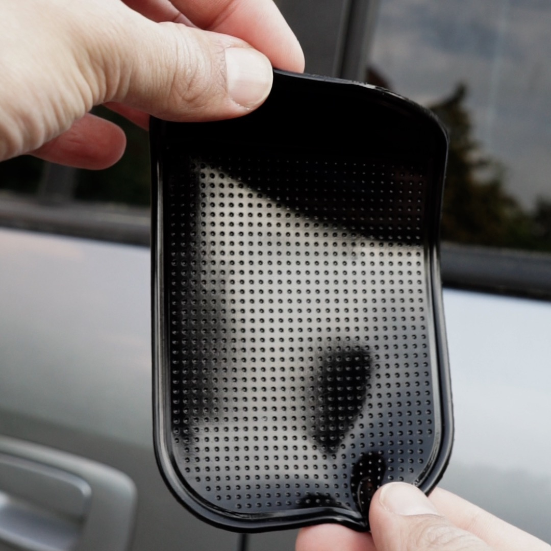 Nano Anti Rutsch Matte - Haftpad für Handys - Transparent