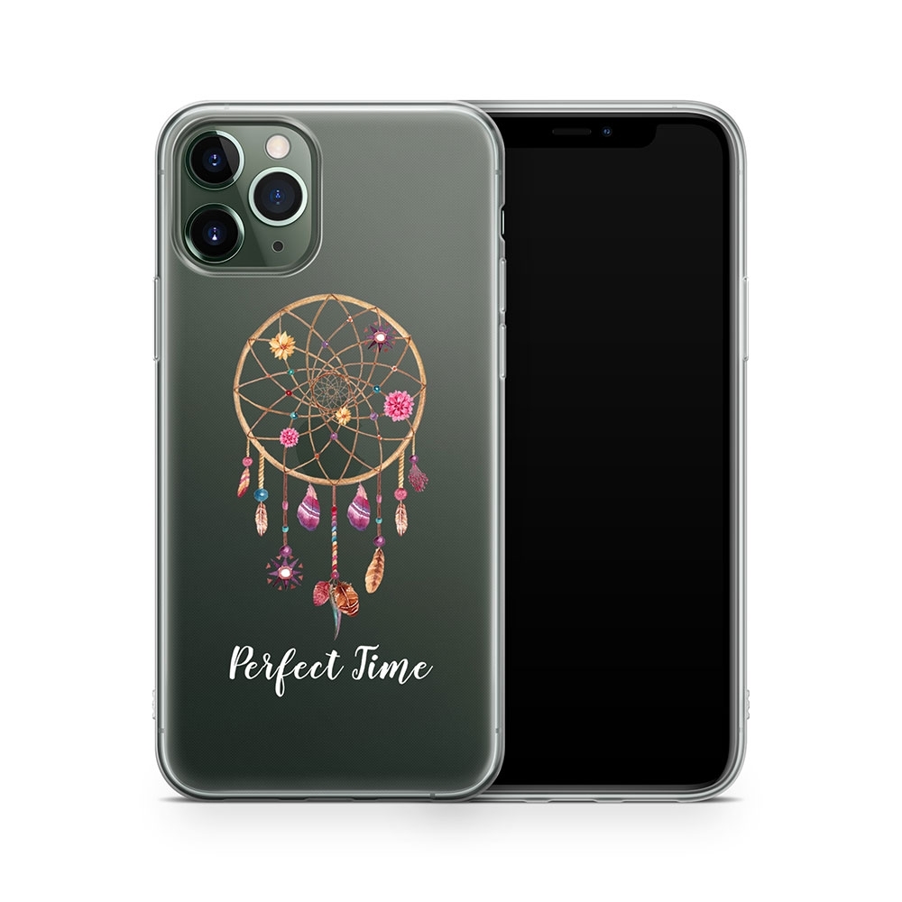 Image of Apfelkiste - iPhone 11 Pro Gummi Schutzhülle Perfect Time - Transparent bei Apfelkiste.ch