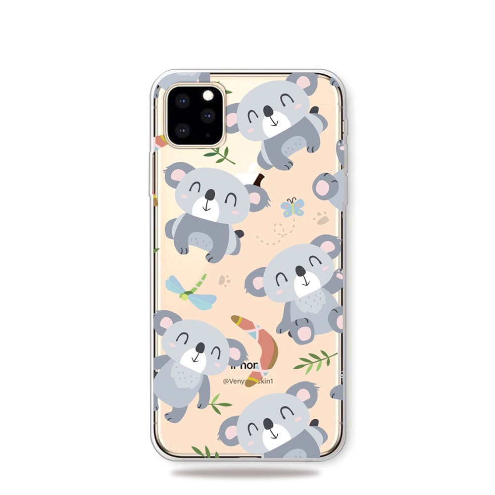 Image of Apfelkiste © - iPhone 11 Pro Gummi Case Hülle Ultra Thin Kleine Koalas - Transparent bei Apfelkiste.ch
