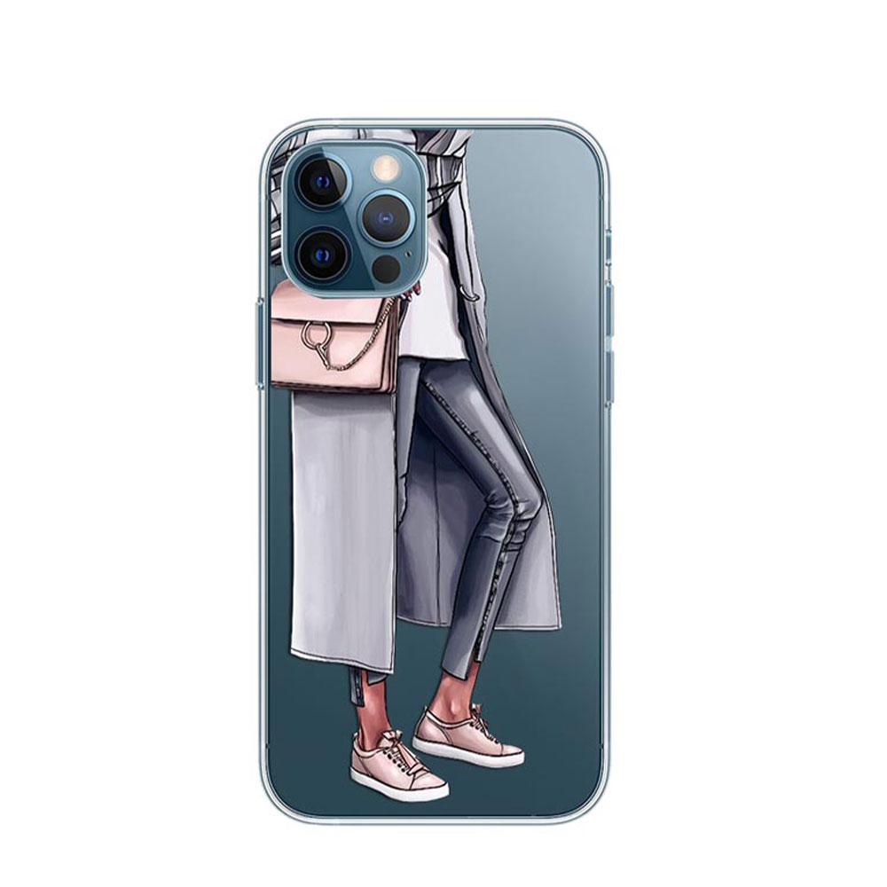 Image of Apfelkiste © - iPhone 12 Pro Max Gummi Schutzhülle Fashion - Transparent bei Apfelkiste.ch