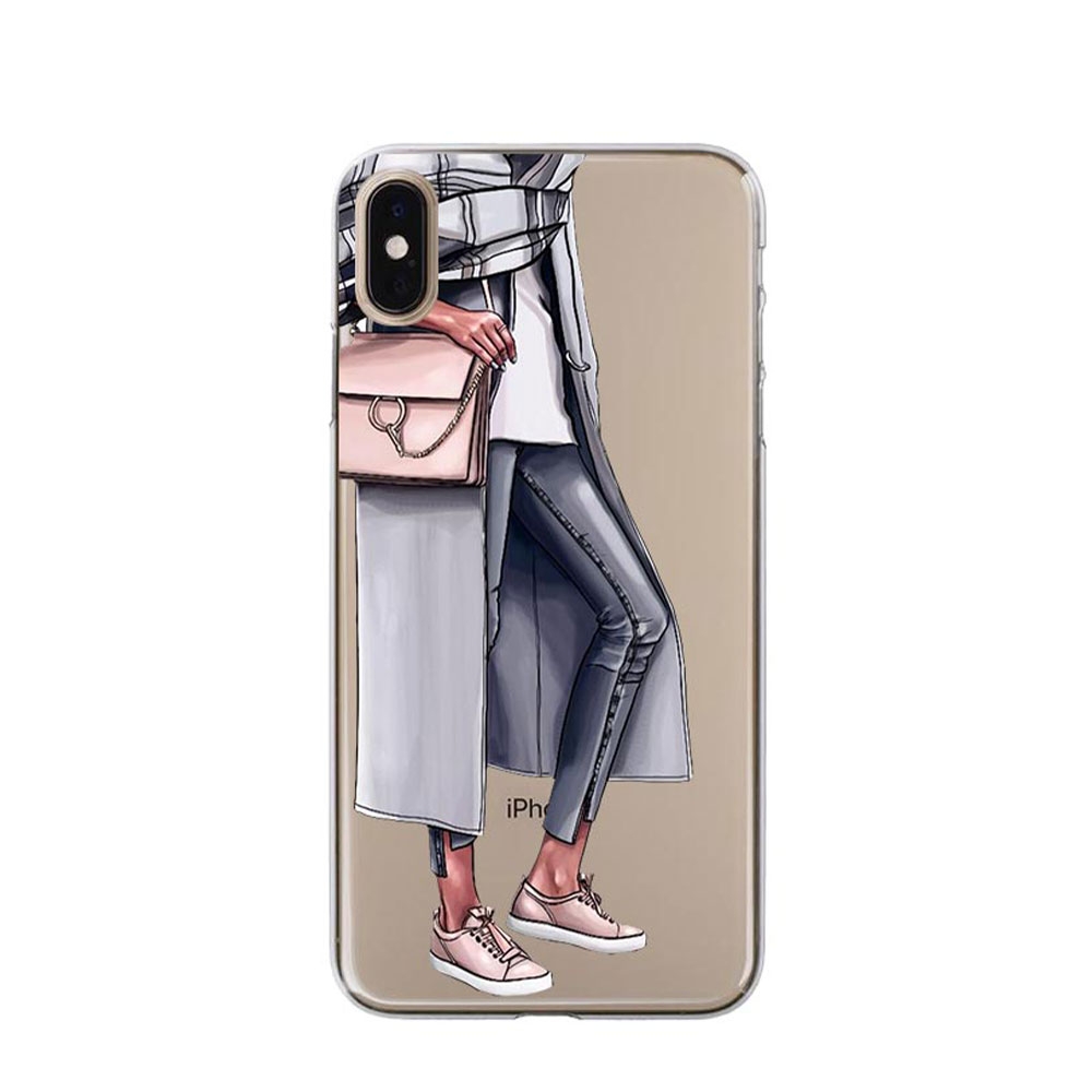 Image of Apfelkiste © - iPhone Xs / X Gummi Case Hülle Ultra Thin Fashion - Transparent bei Apfelkiste.ch