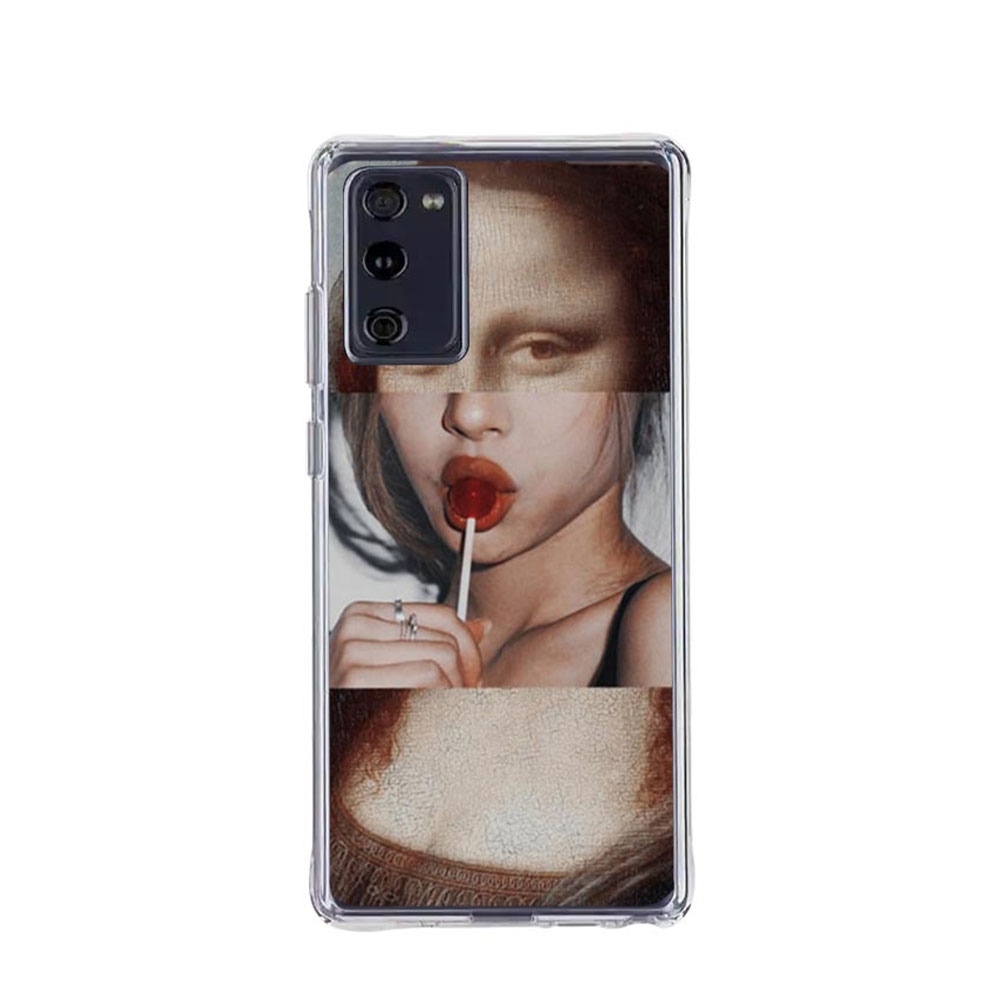 Image of Apfelkiste © - Samsung Galaxy S20 FE / S20 FE 5G Case Hülle Ultra Thin Moderne Kunst - Braun bei Apfelkiste.ch