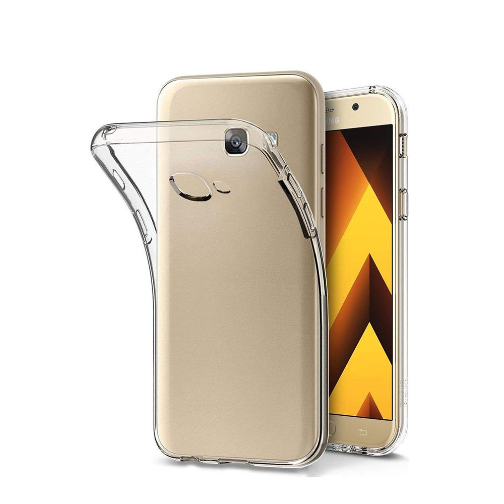 Image of Apfelkiste © - Samsung Galaxy A3 (2017) Gummi Case Hülle Ultra Thin 0.8 mm - Transparent bei Apfelkiste.ch