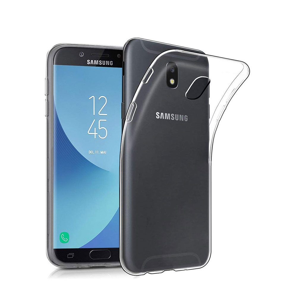 Image of Apfelkiste © - Samsung Galaxy J5 (2017) Gummi Case Hülle Ultra Thin 0.8 mm - Transparent bei Apfelkiste.ch