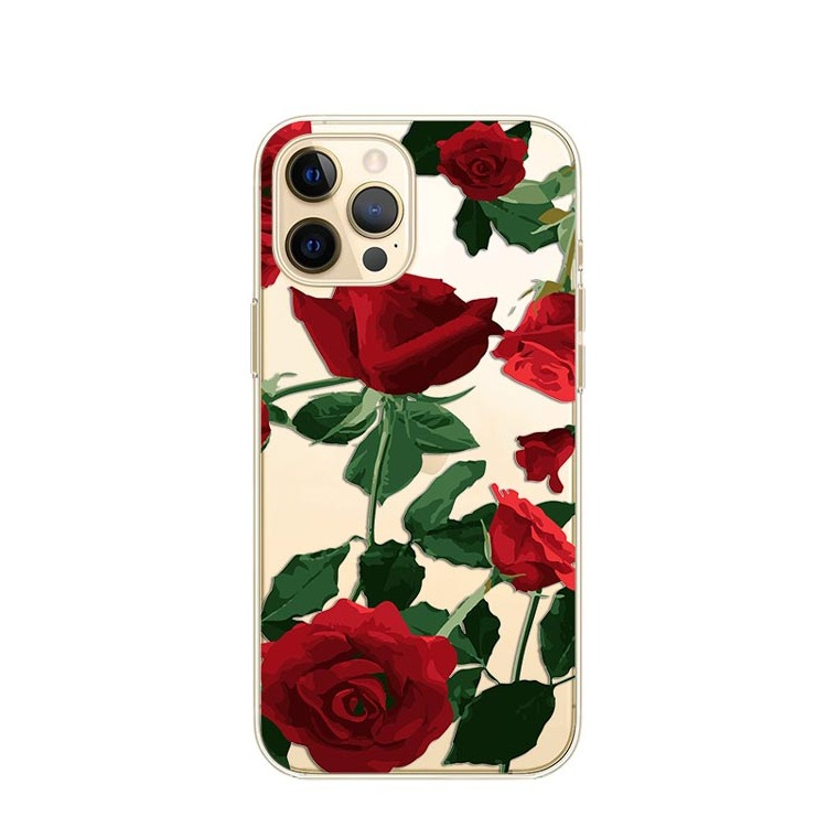 Image of Apfelkiste © - iPhone 11 Pro Gummi Case Hülle Ultra Thin Rose - Transparent bei Apfelkiste.ch