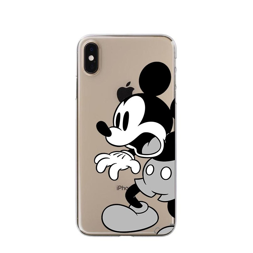 Image of Apfelkiste © - iPhone Xs Max Gummi Case Hülle Ultra Thin Maus - Transparent bei Apfelkiste.ch