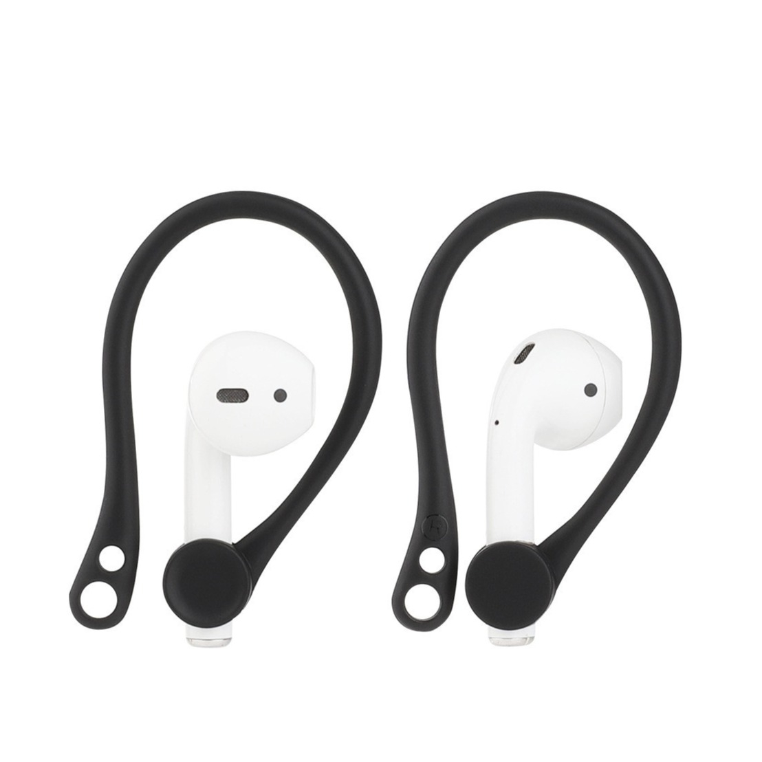 Image of Apple Airpods Sport Hooks Silikon Ohrbügel Halterung - Schwarz bei Apfelkiste.ch