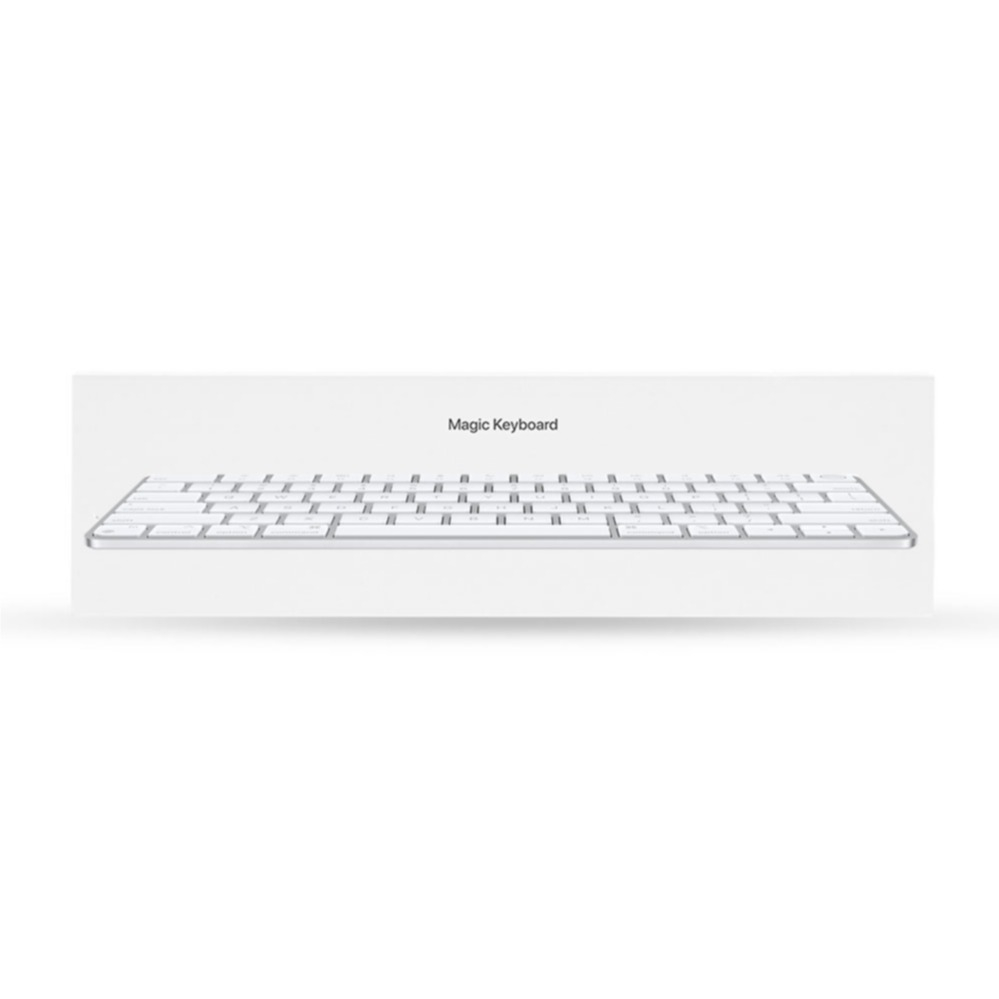 Image of Apple - Bluetooth Tastatur Magic Keyboard Deutschem Layout QWERTZ (MLA22D/A) - Weiss bei Apfelkiste.ch