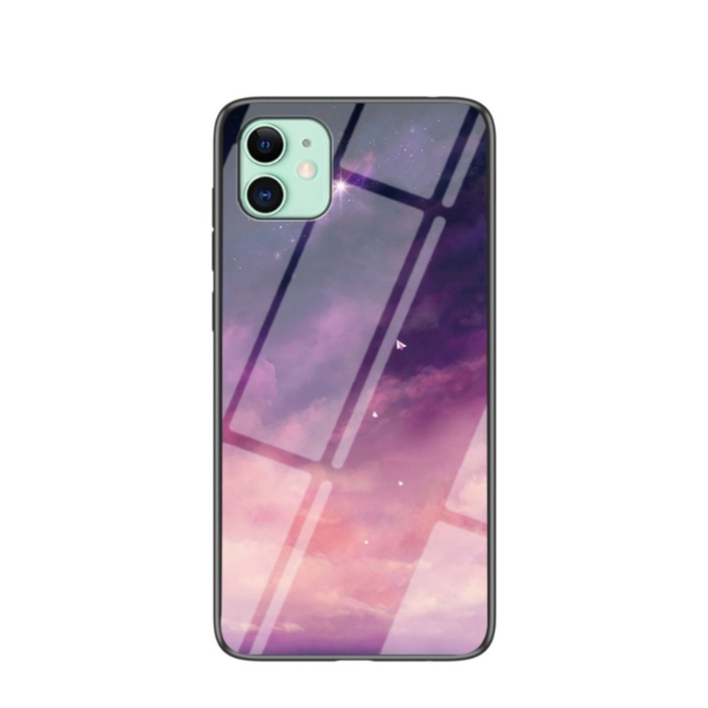 Image of iPhone 11 Hybrid Case Schutzhülle + Kameraschutz - Fantasy Sky bei Apfelkiste.ch