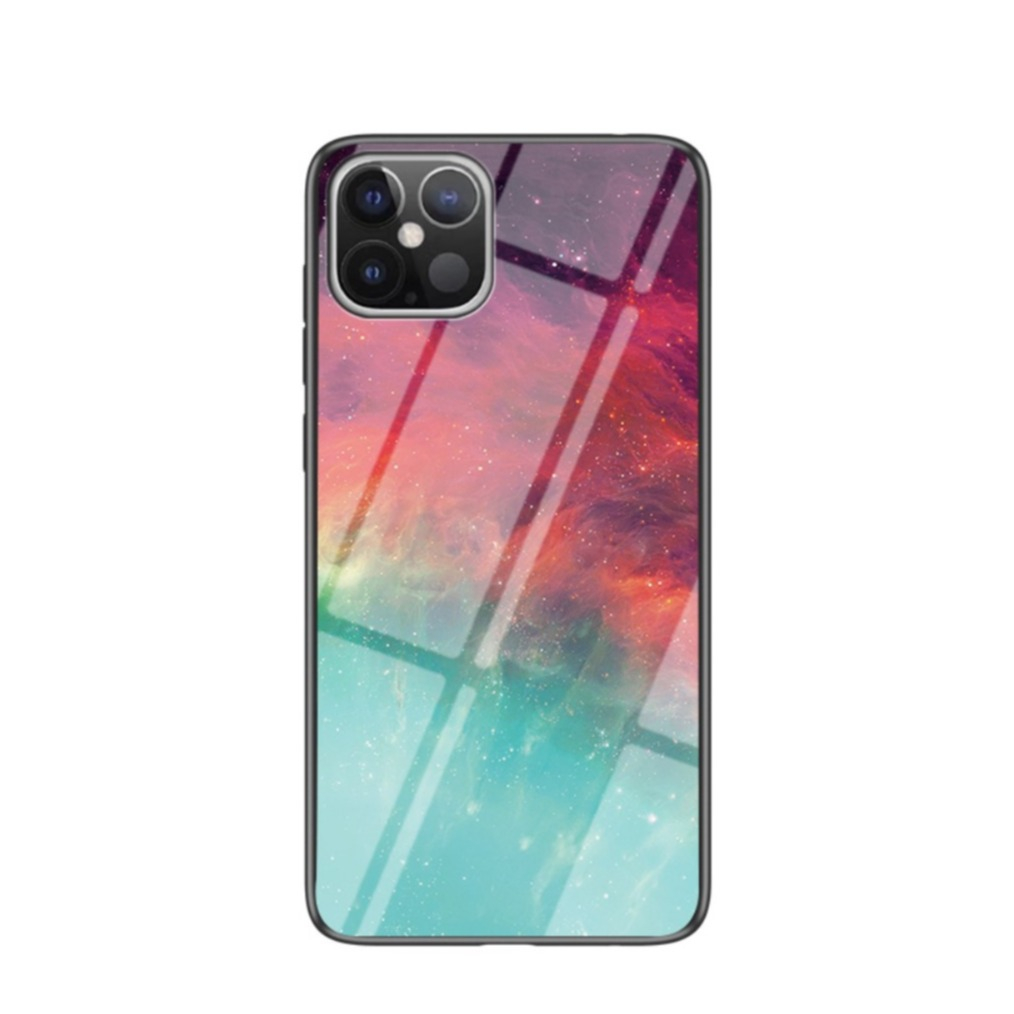 Image of iPhone 12 Pro Max Hybrid Case Schutzhülle + Kameraschutz - Color Sky bei Apfelkiste.ch
