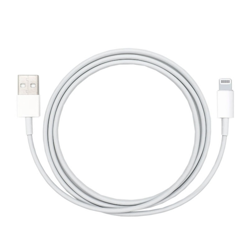 Image of Apple - (1m) iPhone 7 Plus Lightning USB Ladekabel MD818ZM/A - Weiss bei Apfelkiste.ch