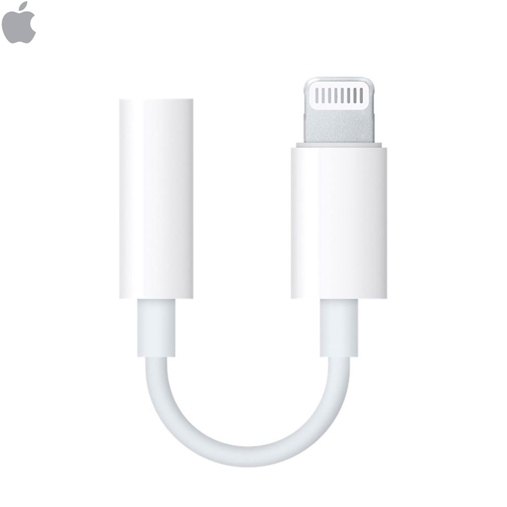 Lightning auf 3.5 mm Kopfhöreranschluss Klinken Adapter MMX62ZM/A - Weiss