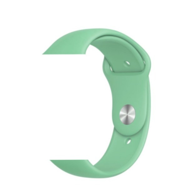 Image of Changee - Apple Watch (41/40/38 mm) Silikon Sport Armband (Grösse S/M) - Mint bei Apfelkiste.ch
