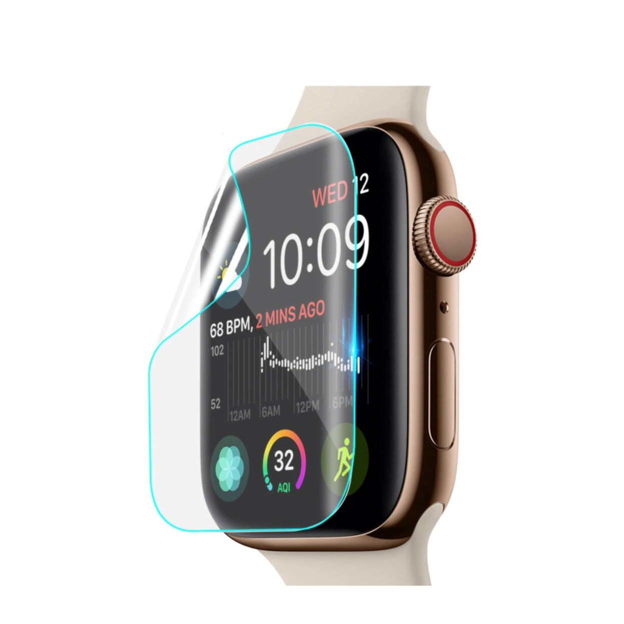 Image of (3er Set) Apple Watch Series (42 mm) Display Schutzfolie bei Apfelkiste.ch