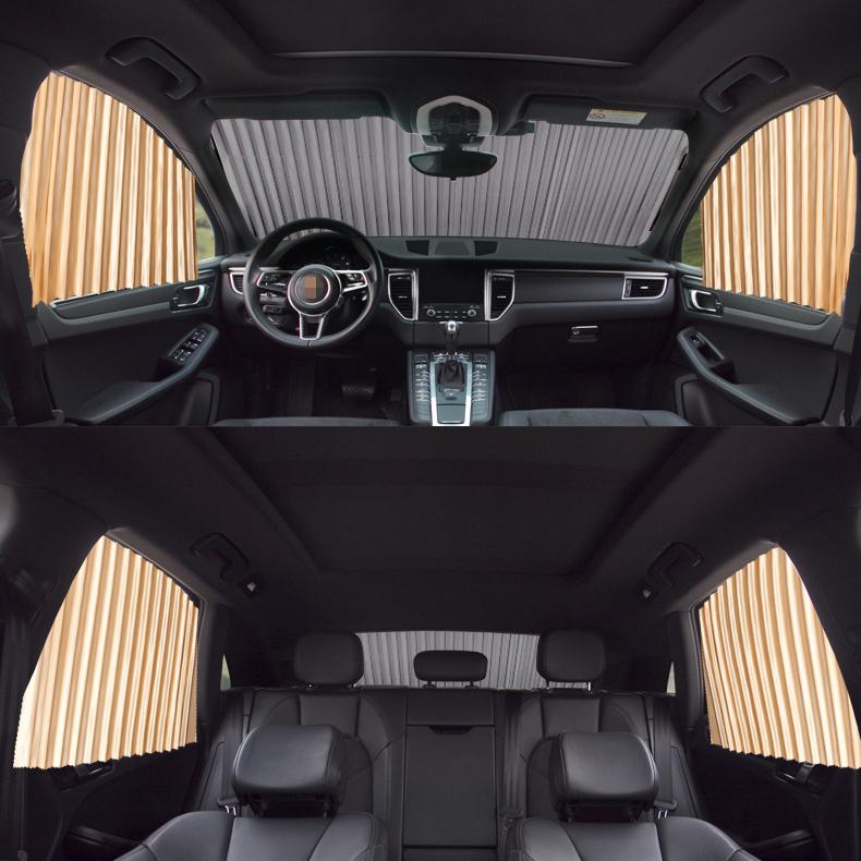 Shinybox Auto Sichtschutz Vorhänge, Auto Trennvorhänge
