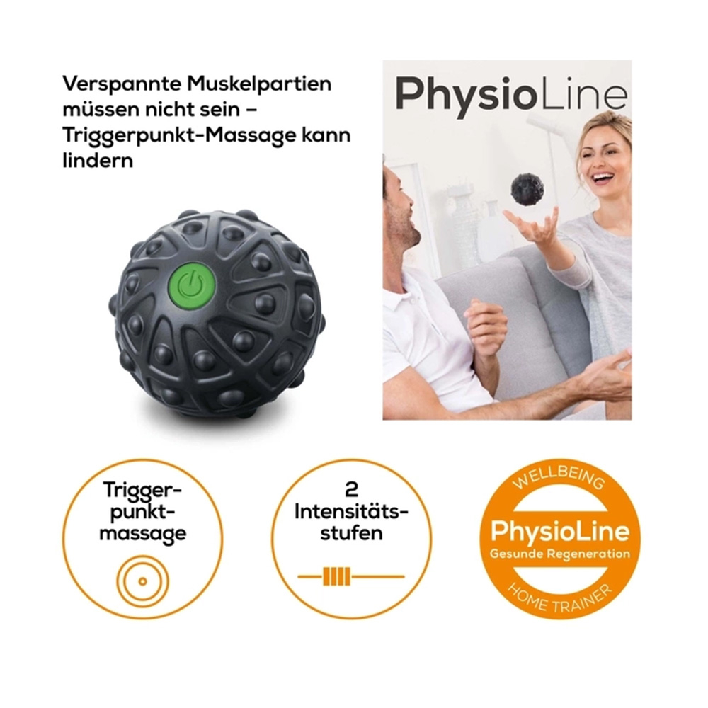 SENSLY Vibrierender Massageball 2 Geschwindigkeiten, Ergonomisch, Fr Muskelentspannung Am Ganzen Krper SENSLY Vibrierender Massageball 2 Geschwindigkeiten, Ergonomisch, Fr Muskelentspannung Am Ganzen Krper