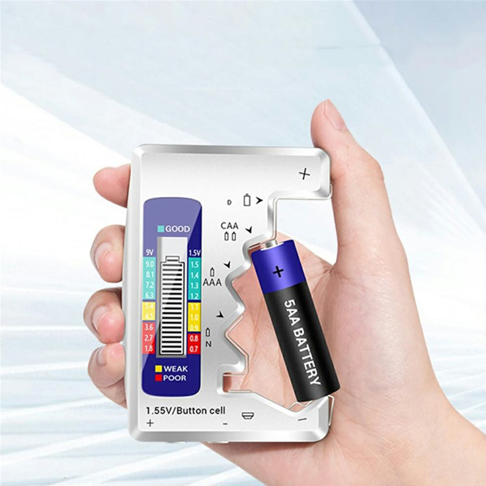 Dlyfull Universal Batterietester Für AAA AA C D 9V Produktbild-Vorschau 2
