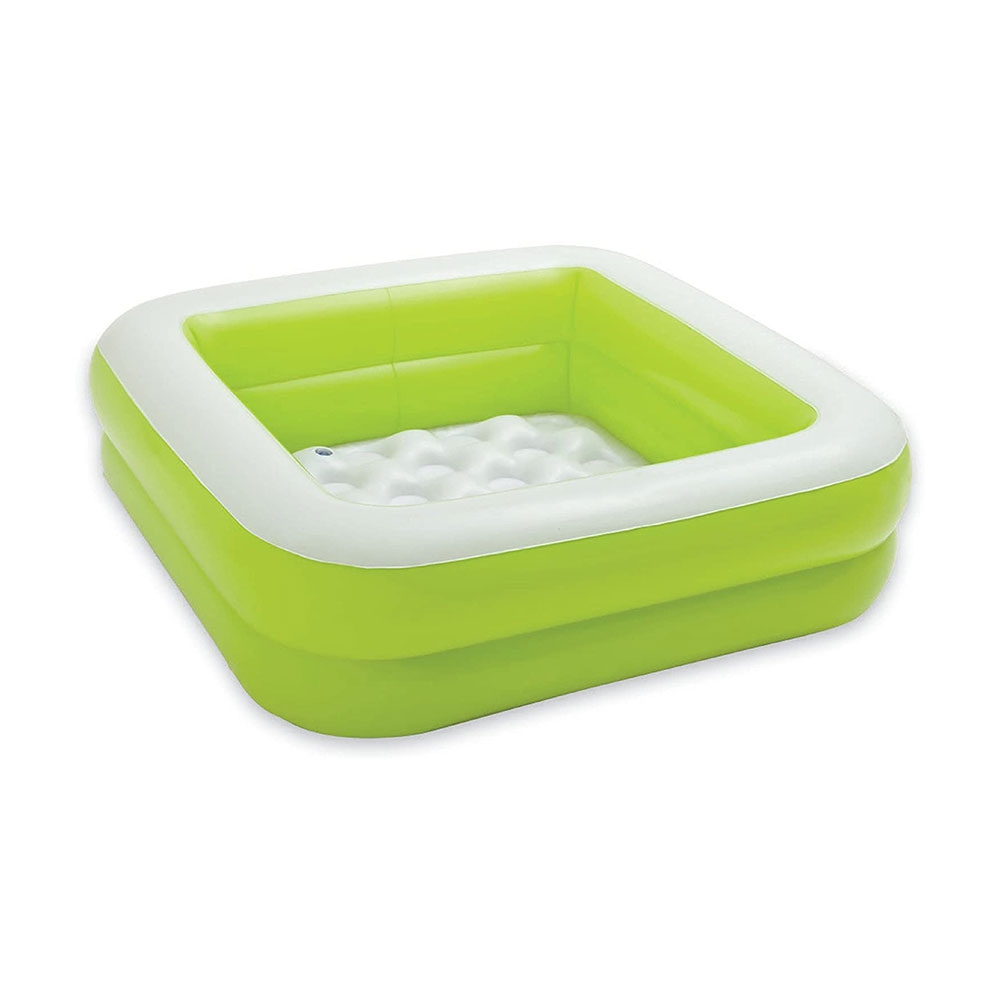 Baby Pool Schwimmbecken Aufblasbares Kinder Planschbecken (86x86x25cm) - Grün