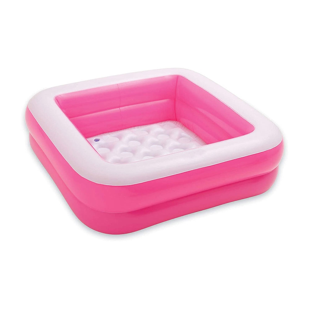 Baby Pool Schwimmbecken Aufblasbares Kinder Planschbecken (86x86x25cm) - Pink