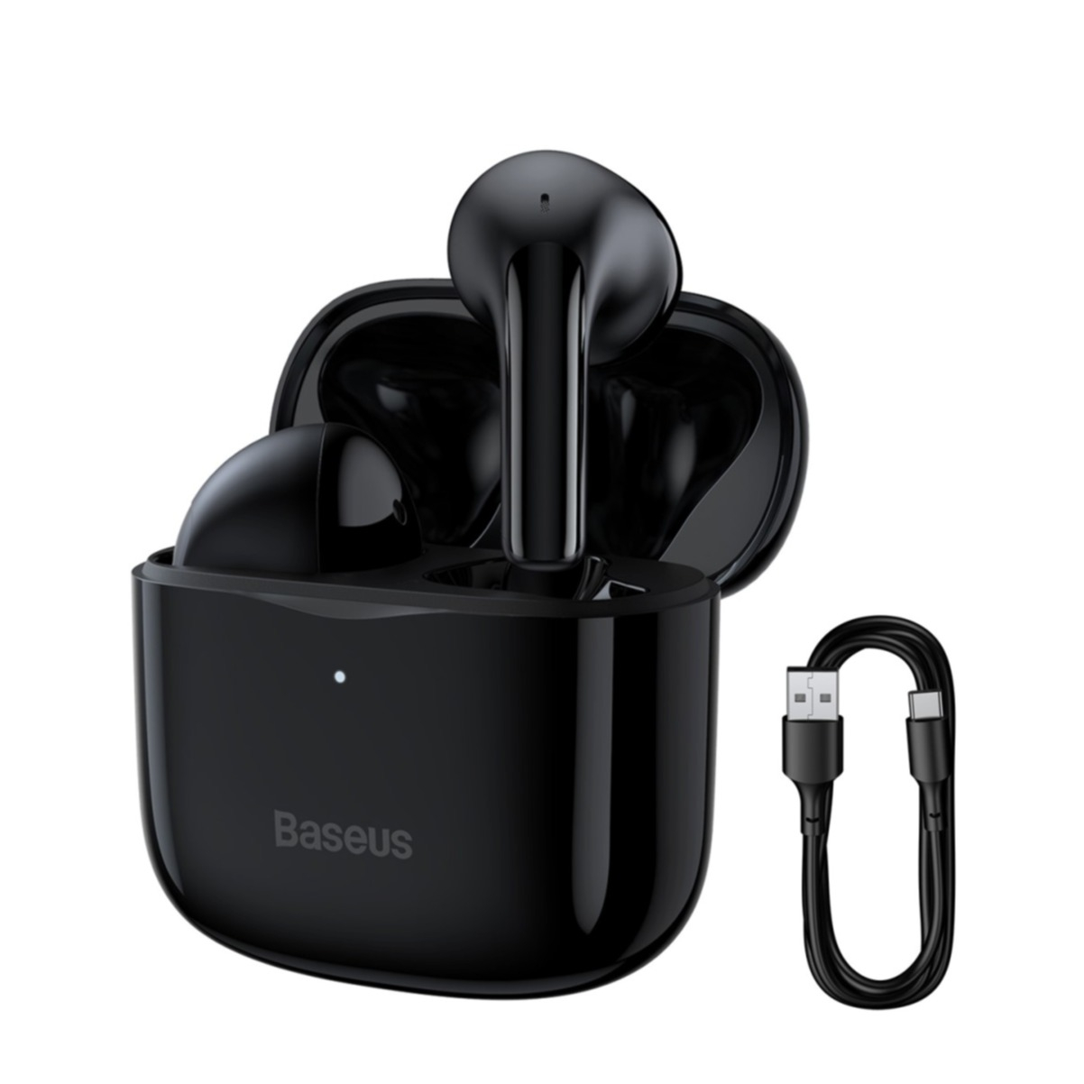 Image of Baseus - Bowie E3 Bluetooth 5.0 In-Ear Kopfhörer True Wireless Headset + Ladecase - Schwarz bei Apfelkiste.ch