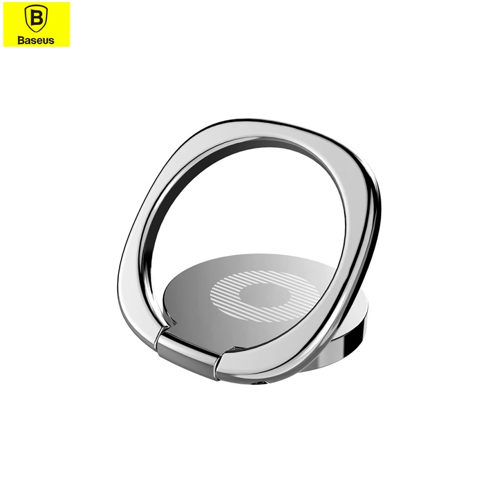 Finger Griff Ring Halterung 180 Grad für Smartphones - Silber