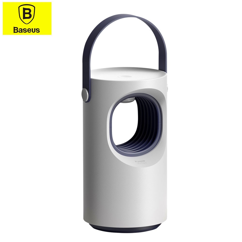 Purple Vortex Elektrische USB Anti Moskito Insekten Lampe UV-Licht Mücken Falle - Weiss