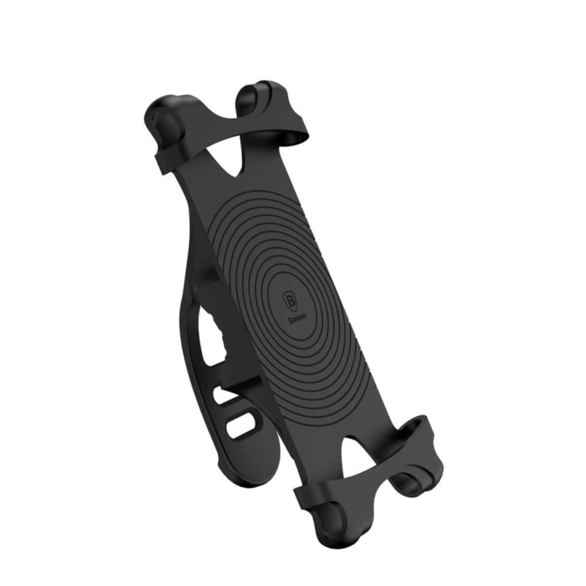 Image of Baseus - Universal Fahrrad Bike Velo Silikon Halterung Handy / Smartphone (4"-6") - Schwarz bei Apfelkiste.ch