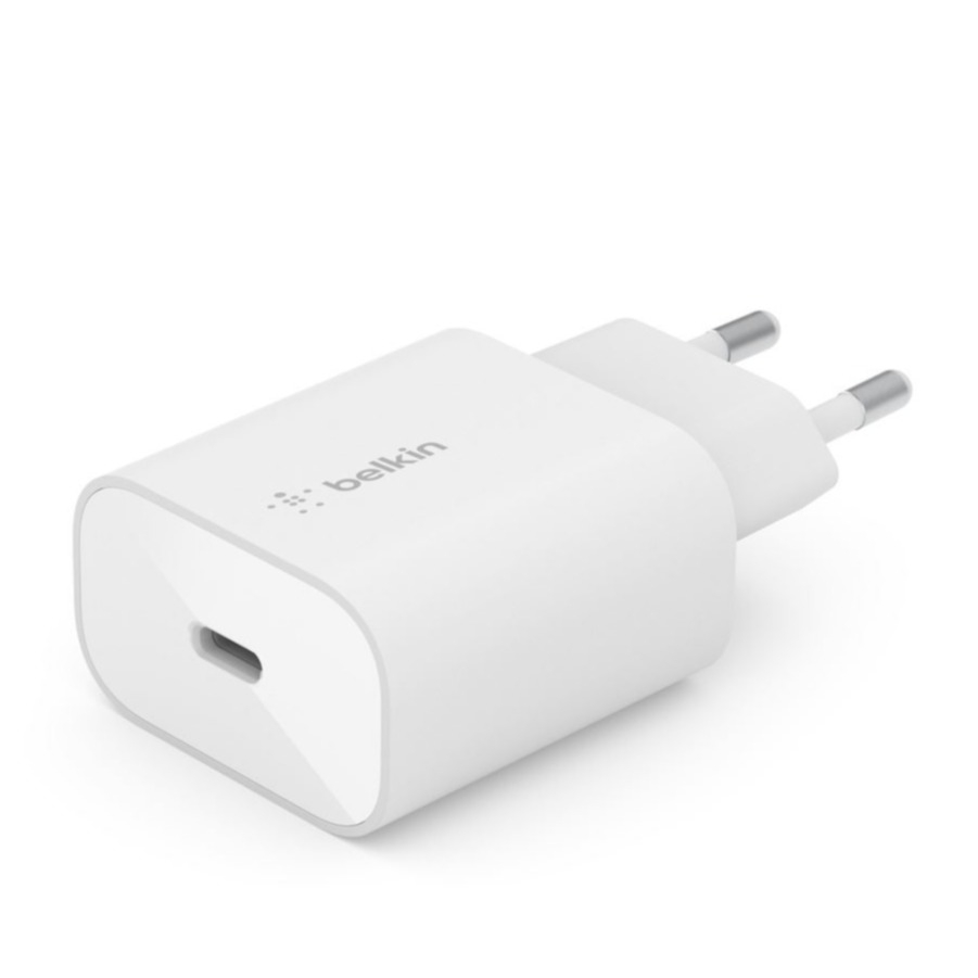 Image of Belkin - (25W) USB C Super Fast Charging Netzteil Power Delivery Schnell Ladegerät (WCA004vfWH) - Weiss bei Apfelkiste.ch