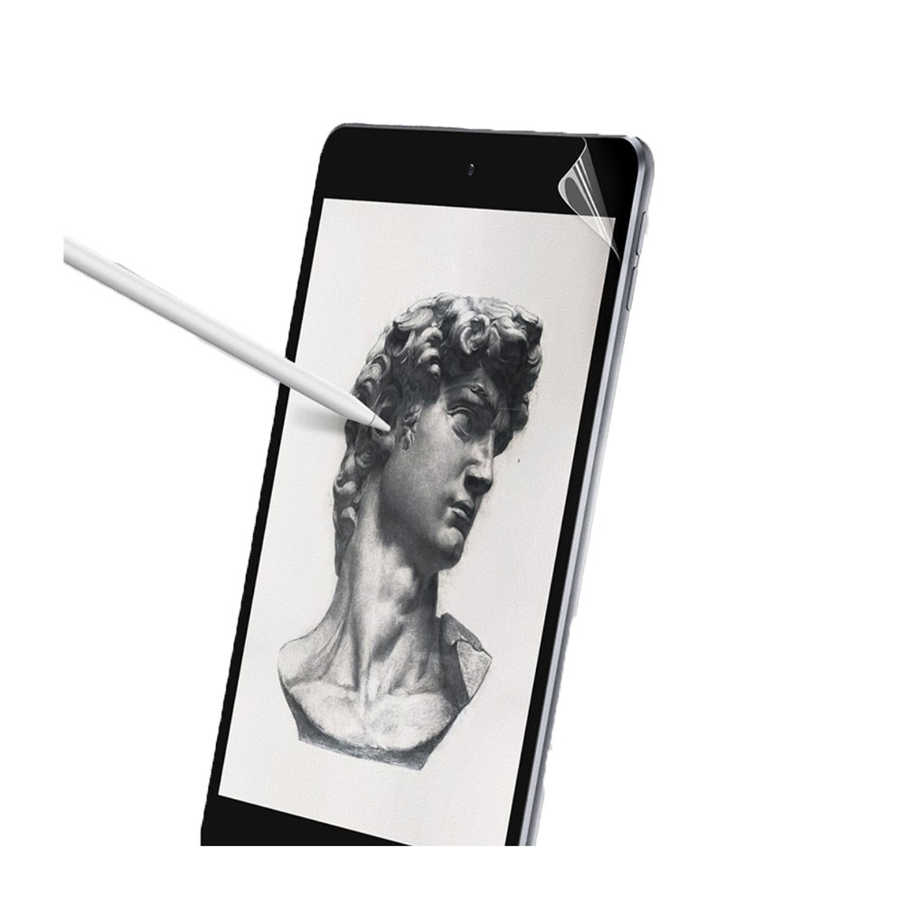 Image of Benks - iPad Mini 5 (2019) / iPad Mini 4 Papier-Textur Vollbild Panzer Display Schutzfolie (Paper-Feel) bei Apfelkiste.ch