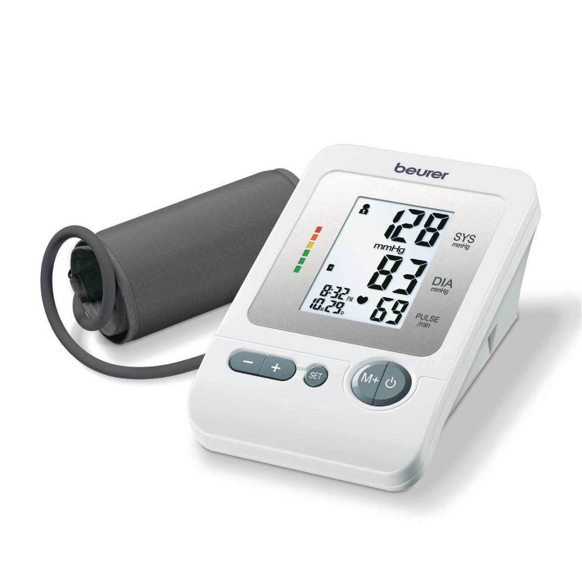 Image of beurer - BM 26 Blutdruckmessgerät für den Oberarm mit LCD Anzeige - Weiss bei Apfelkiste.ch