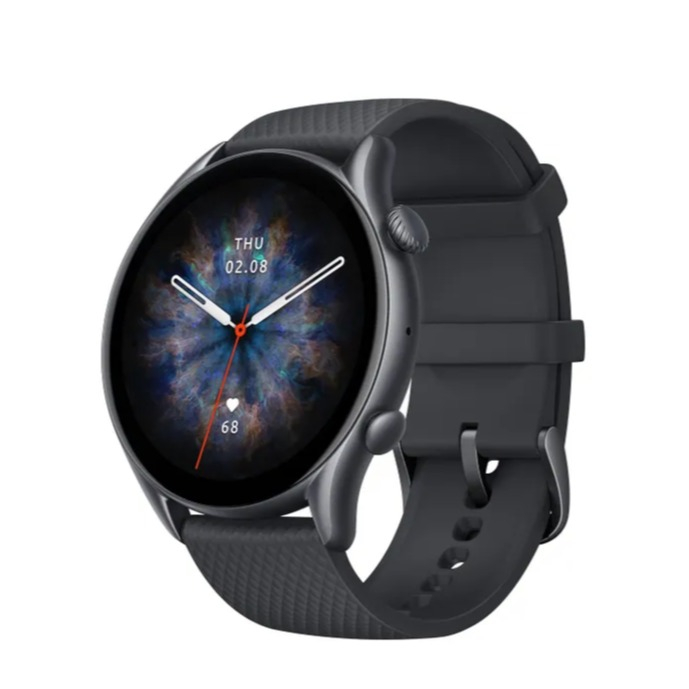 Image of Amazfit (by Xiaomi*) - GTR 3 Pro GPS Fitness Tracker Smart Watch 1.45" AMOLED Display (5ATM) - Schwarz bei Apfelkiste.ch