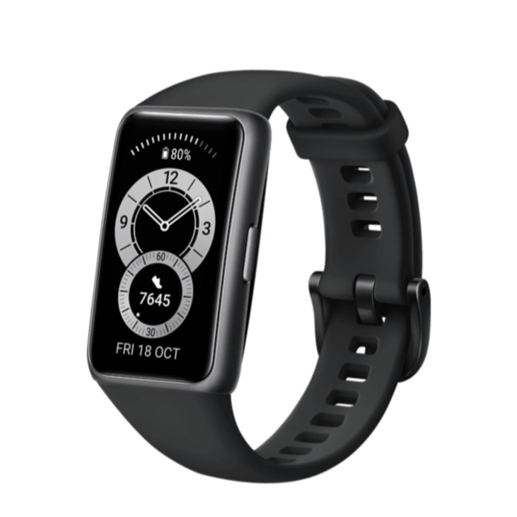 Image of Huawei - Band 6 Fitness Tracker Smartwatch 1.47" AMOLED Display (5ATM) - Schwarz bei Apfelkiste.ch