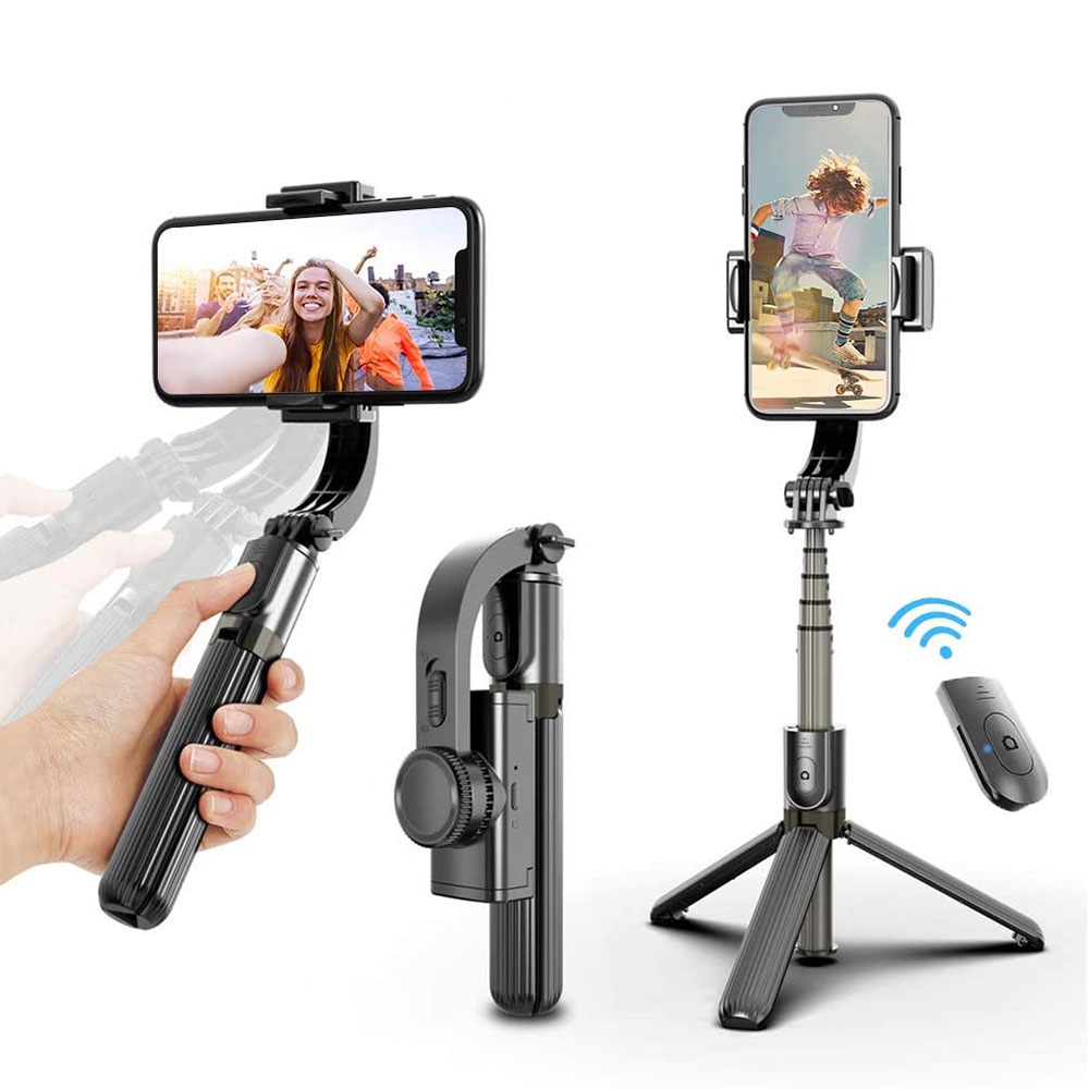 Mini Stativ für Selfie Stick Einbeinstativ Stabilisator auf Handys ### 