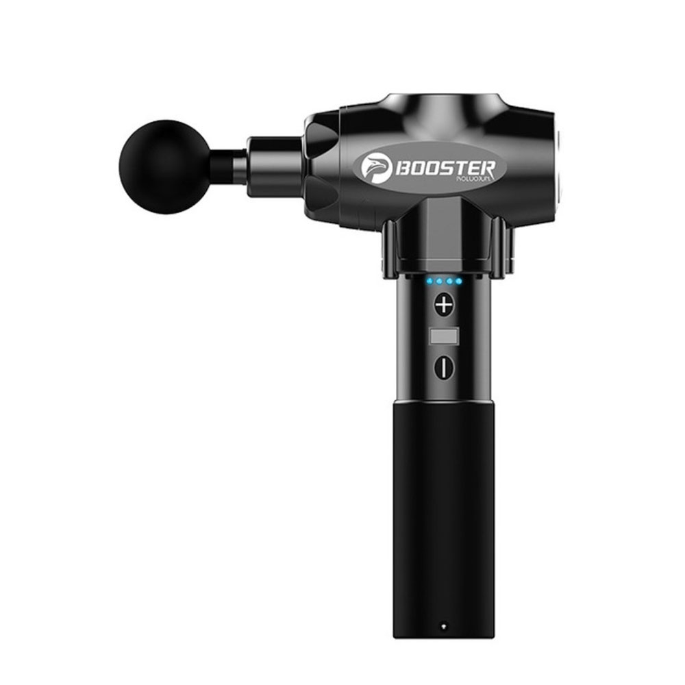 Image of Booster E - Massage Pistole Elektronische Muskelmassagepistole zur Muskelentspannung / Schmerzlinderung Massagegerät (2000mAh) - Schwarz bei Apfelkiste.ch