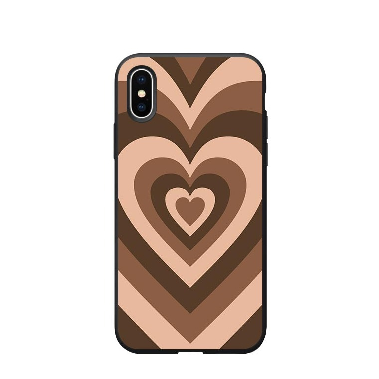 Image of Apfelkiste © - iPhone Xs / X Gummi Case Hülle Ultra Thin Aesthetic - Braun bei Apfelkiste.ch