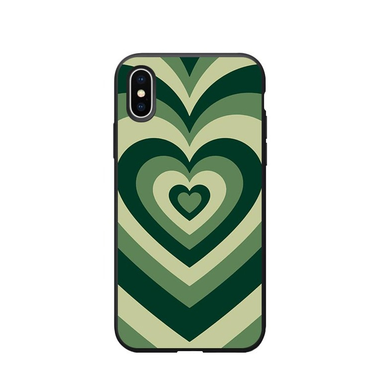 Image of Apfelkiste © - iPhone Xs / X Gummi Case Hülle Ultra Thin Aesthetic - Grün bei Apfelkiste.ch