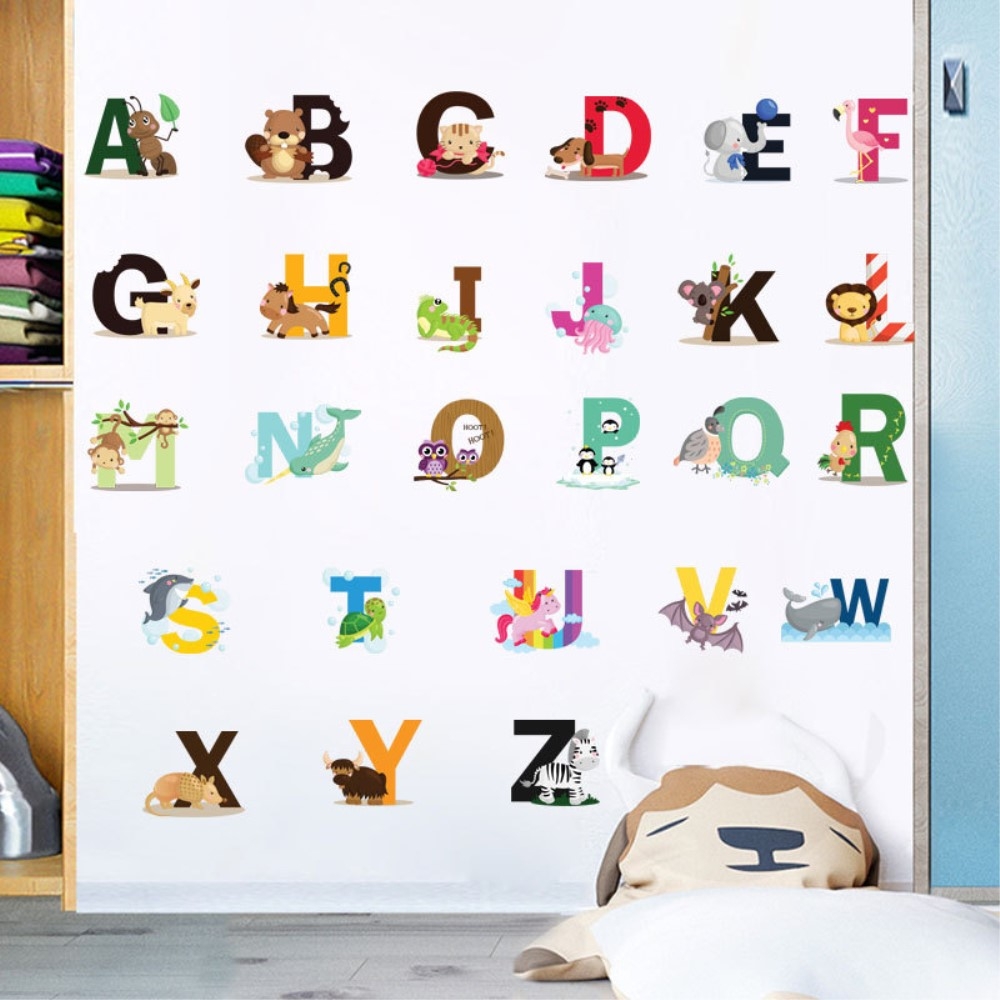 Buchstaben Aufkleber – Alphabet-Sticker, Je Ca. 1 Cm, 2 Bögen 14x10 Cm, Zum Beschriften & Dekorieren