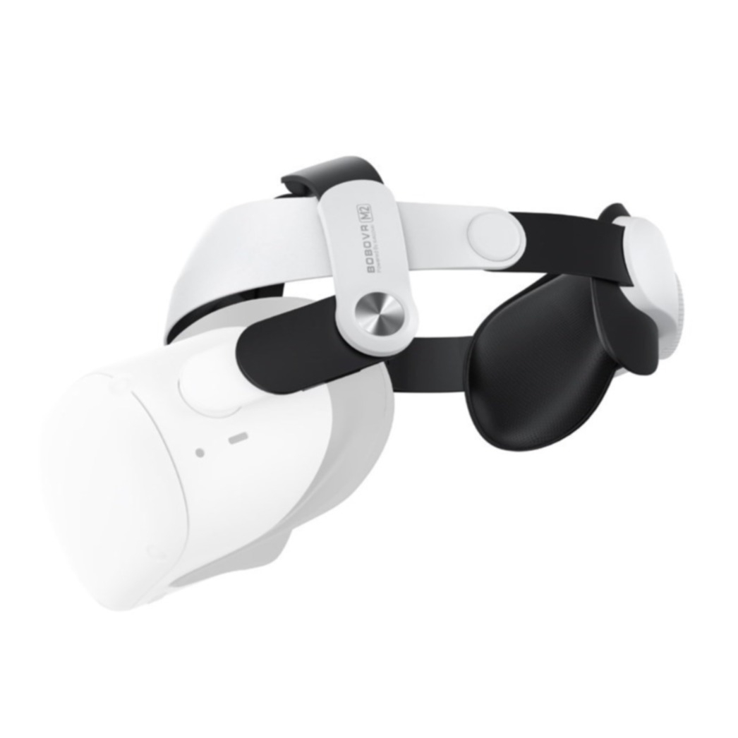 Image of Oculus Quest 2 Ersatz Stirnband Gepolsterter Schutzriemen (Grössenverstellbar) - Grau / Schwarz bei Apfelkiste.ch