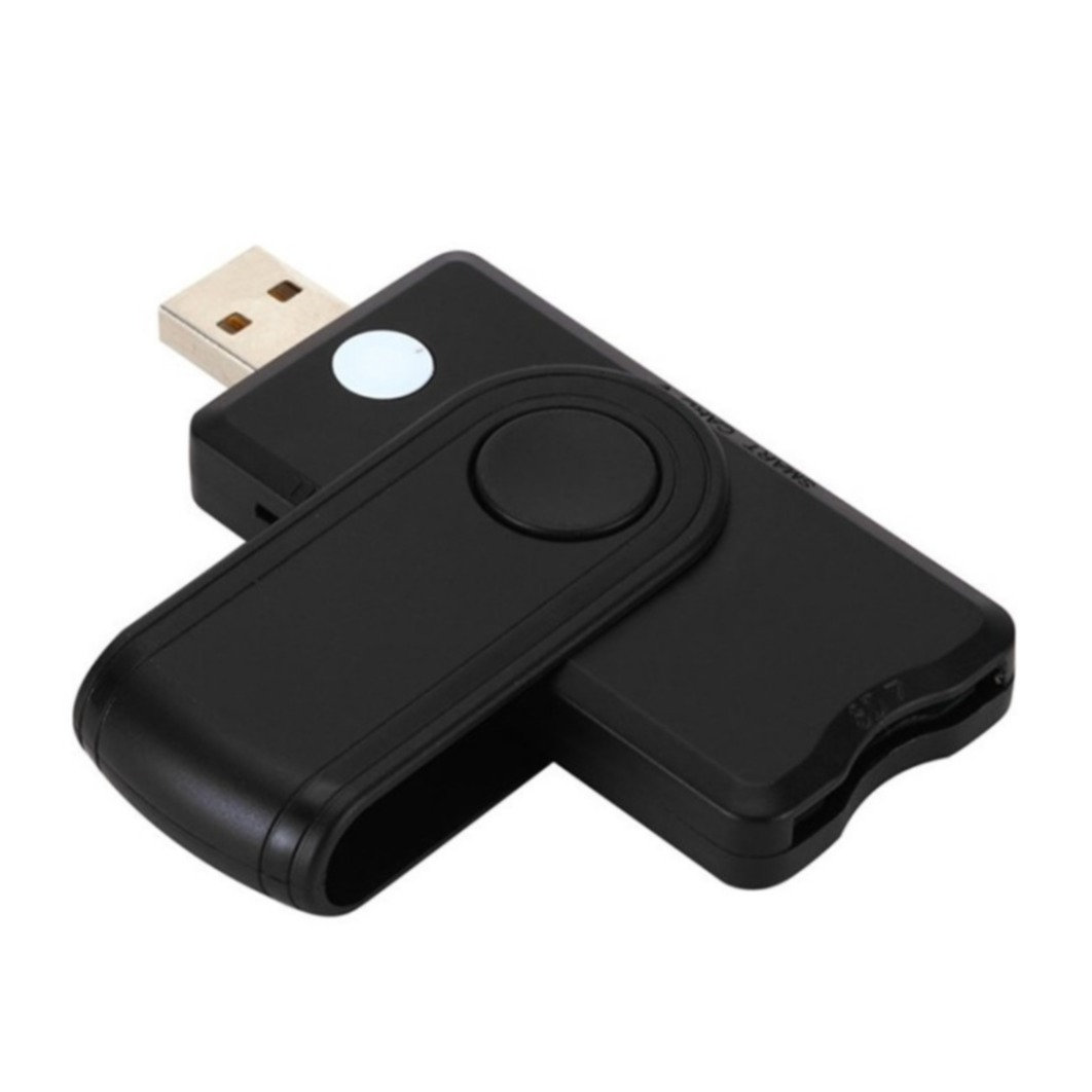 Image of USB 2.0 Sim Card Reader / SD / Micro SD Kartenlesegerät - Schwarz bei Apfelkiste.ch