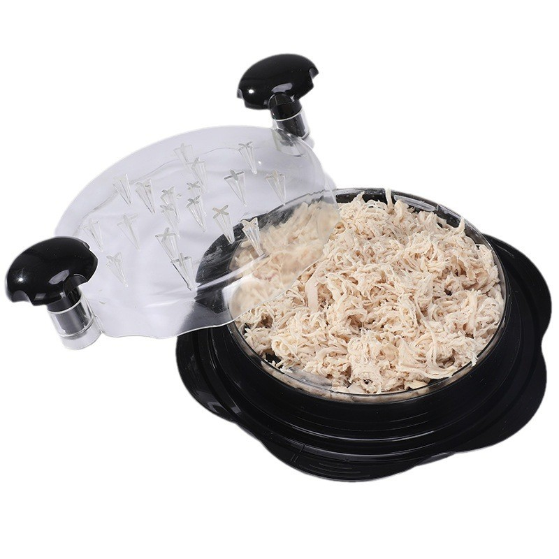 Chicken Shredder – Hähnchen-Zerkleinerer Aus Klarsicht-Kunststoff, Drehwerkzeug Für Pulled Pork, Hähnchenbrust & Hundefutter – Spülmaschinenfest