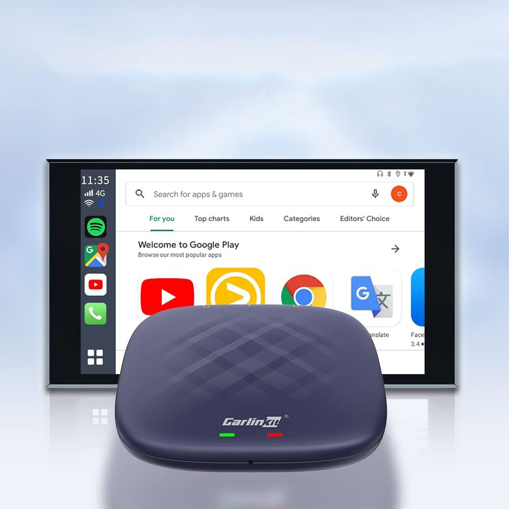 Carlinkit - TBox Plus Android 13 KFZ Adapter in Blau