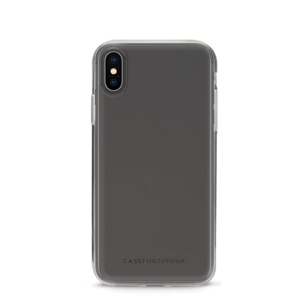 Image of Case FortyFour - iPhone Xs Max Gummi Case Hülle No. 1 (CFFCA0117) - Transparent bei Apfelkiste.ch