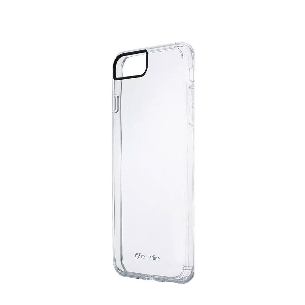 Image of Cellularline - iPhone 8 Plus / 7 Plus Hardcase Hülle Clear Duo (CLEARDUOIPH755T) - Transparent bei Apfelkiste.ch